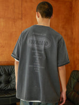 【340G】通気性◎ウォッシュド プリントTシャツ U3577 - SINCEUMM