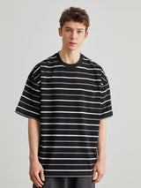 【240グラム】ストライプポケット半袖Tシャツ UN507 - SINCEUMM