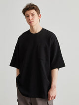 【360グラム】ルーズワッフルカーブ半袖Tシャツ UN505 - SINCEUMM