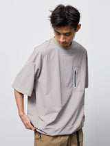 【150グラム】ジッパーポケット半袖マウンテンTシャツ UN508 - SINCEUMM