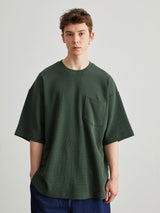 【360グラム】ルーズワッフルカーブ半袖Tシャツ UN505 - SINCEUMM