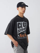 【280グラム】コットンベースボールプリントTシャツ UN484 - SINCEUMM