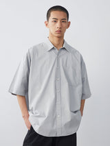 ルーズシルエットコットン半袖シャツ NU485 - SINCEUMM
