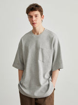 【360グラム】ルーズワッフルカーブ半袖Tシャツ UN505 - SINCEUMM