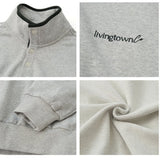 【460G】ドローコード付きハーフボタンスウェット U4679 - SINCEUMM