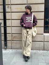 【420グラム】発泡プリントフーディ U4638 - SINCEUMM