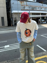 【260グラム】 アメリカンレトロプリントTシャツ U3492 - SINCEUMM