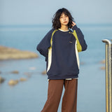 スポーツカラーブロックラグランスエットシャツ UN380 - SINCEUMM