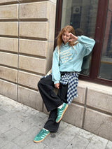 【420グラム】発泡プリントフーディ U4638 - SINCEUMM