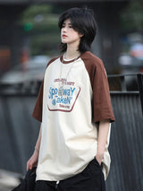 ラグランスリーブ半袖Tシャツ UN519 - SINCEUMM