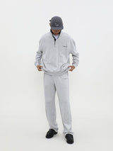 【460G】ドローコード付きハーフボタンスウェット U4679 - SINCEUMM