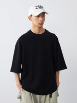 【270グラム】ルーズドロップショルダーシンプルTシャツ UN496 - SINCEUMM