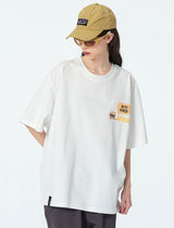 【260G】バックプリント半袖Tシャツ UN566 - SINCEUMM