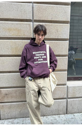 【420グラム】発泡プリントフーディ U4638 - SINCEUMM