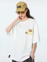 【260G】バックプリント半袖Tシャツ UN566 - SINCEUMM