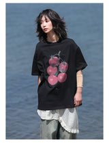 フルーツプリントTシャツ UN418 - SINCEUMM