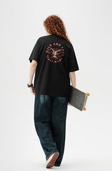 【240グラム】鯨バックプリントTシャツ U3977 - SINCEUMM