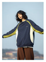 スポーツカラーブロックラグランスエットシャツ UN380 - SINCEUMM