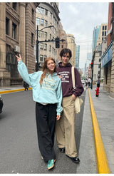 【420グラム】発泡プリントフーディ U4638 - SINCEUMM