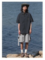 ナイロンハーフジップシャツ U3629 - SINCEUMM