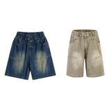 アメリカンレトロデニムショートカーゴパンツ UN616 - SINCEUMM