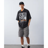 【280グラム】コットンベースボールプリントTシャツ UN484 - SINCEUMM