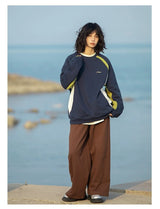 スポーツカラーブロックラグランスエットシャツ UN380 - SINCEUMM