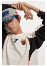 リントトリム長袖Tシャツ UN657 - SINCEUMM