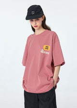 【260G】バックプリント半袖Tシャツ UN566 - SINCEUMM