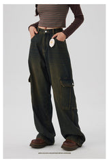 ダブルポケットワイドデニム UN687 - SINCEUMM