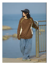 スポーツカラーブロックラグランスエットシャツ UN380 - SINCEUMM