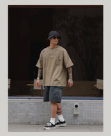 【310グラム】レトロウォッシュポケットTee  U3750 - SINCEUMM