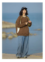 スポーツカラーブロックラグランスエットシャツ UN380 - SINCEUMM