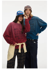 グラデーションレタープリントロンT UN660 - SINCEUMM