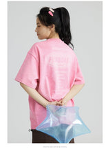 【340G】通気性◎ウォッシュド プリントTシャツ U3577 - SINCEUMM