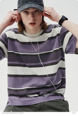 【300G】ヘビーウエイトボーダーTシャツ U3704 - SINCEUMM