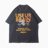 アメカジプリントTシャツ U3317 - SINCEUMM