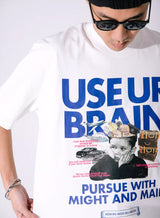 アメカジプリントTシャツ U3317 - SINCEUMM