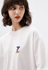 【240グラム】スケートボードロゴプリントTシャツ U3612 - SINCEUMM