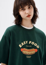 【240グラム】フードロゴTシャツ U3614 - SINCEUMM