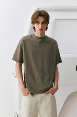 レトロウォッシュ加工Tシャツ U3655 - SINCEUMM