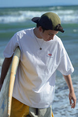 【270グラム】サーファモチーフTシャツ U3751 - SINCEUMM