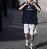 【300グラム】ロゴ入りリンガーTシャツ U3817 - SINCEUMM