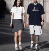 【300グラム】ロゴ入りリンガーTシャツ U3817 - SINCEUMM