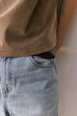 再生可能繊維デニムショートパンツ U3869 - SINCEUMM