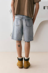 再生可能繊維デニムショートパンツ U3869 - SINCEUMM