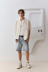 再生可能繊維デニムショートパンツ U3869 - SINCEUMM