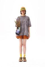 植物由来染めウォッシュTシャツ U3898 - SINCEUMM