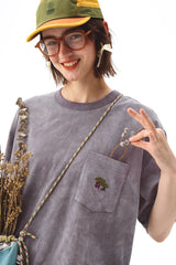 植物由来染めウォッシュTシャツ U3898 - SINCEUMM