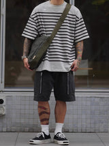 【320グラム】ヘビーウエイトボーダーTシャツ U3941 - SINCEUMM